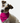 Bandoggies Dog Bandana - Neon Frisbee Pink