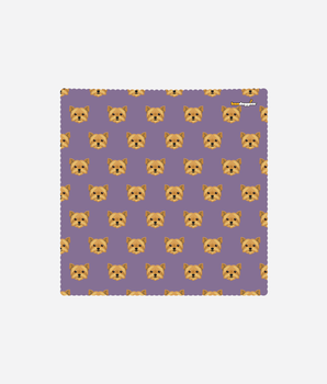 Yorkie Microfiber Cleaning Cloth