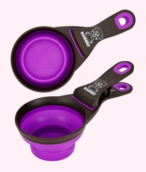 "Hangry" Purple Dog Food Scooper