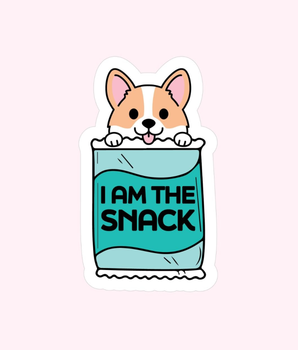 I Am The Snack Sticker