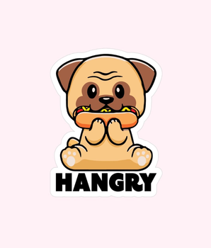 Hangry Sticker