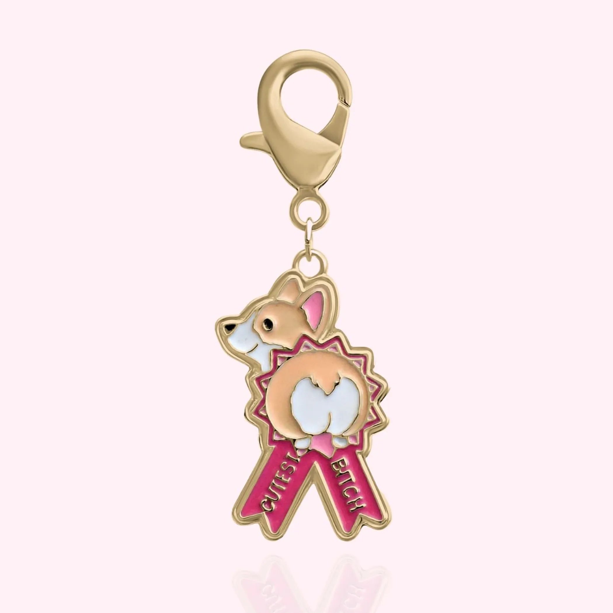 "Cutest Bitch" Dog Collar Charm