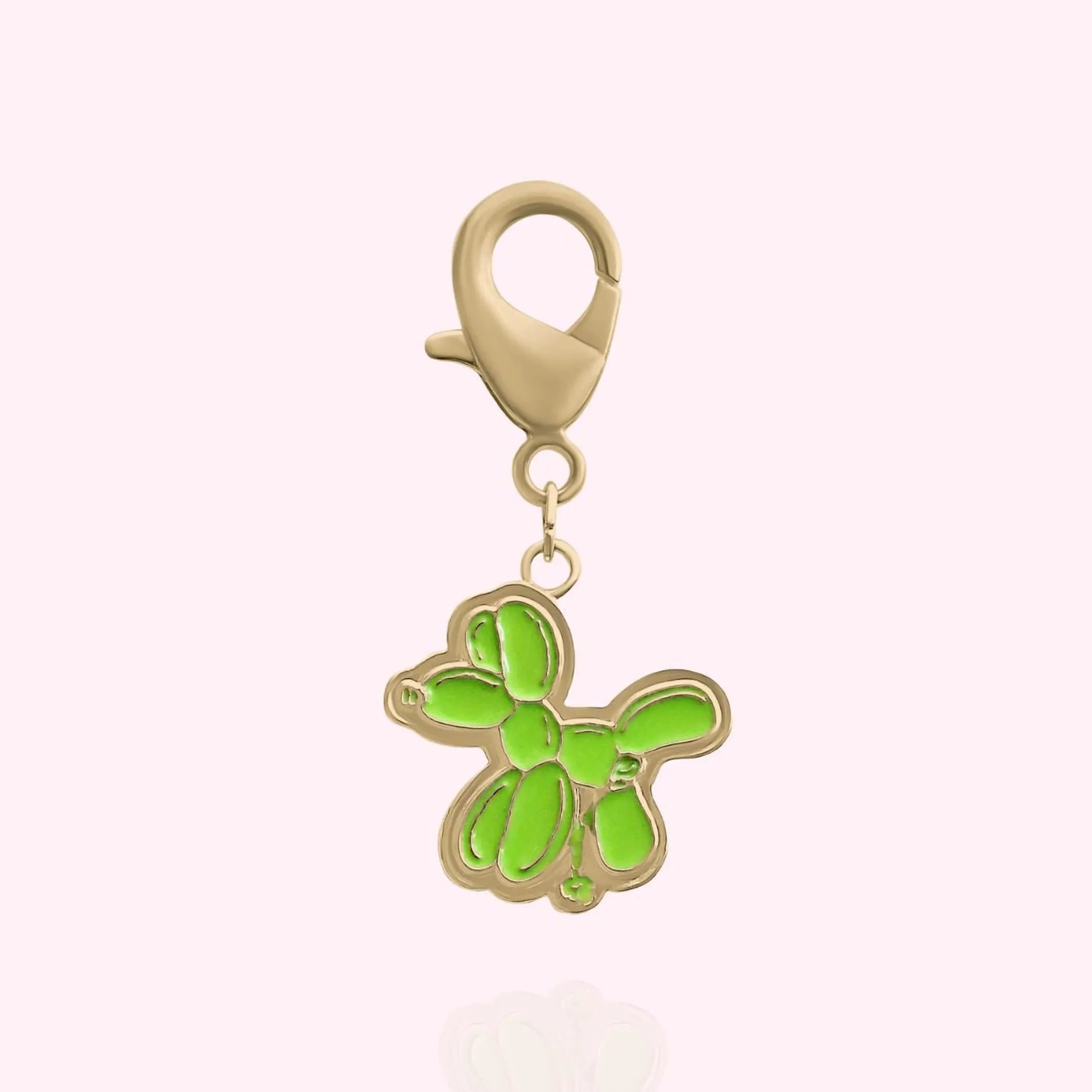Balloon Dog Collar Charm