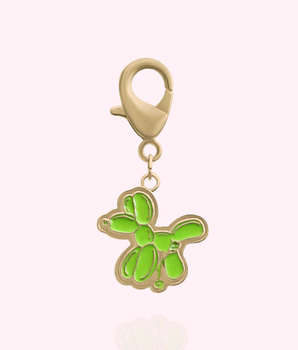 Balloon Dog Collar Charm