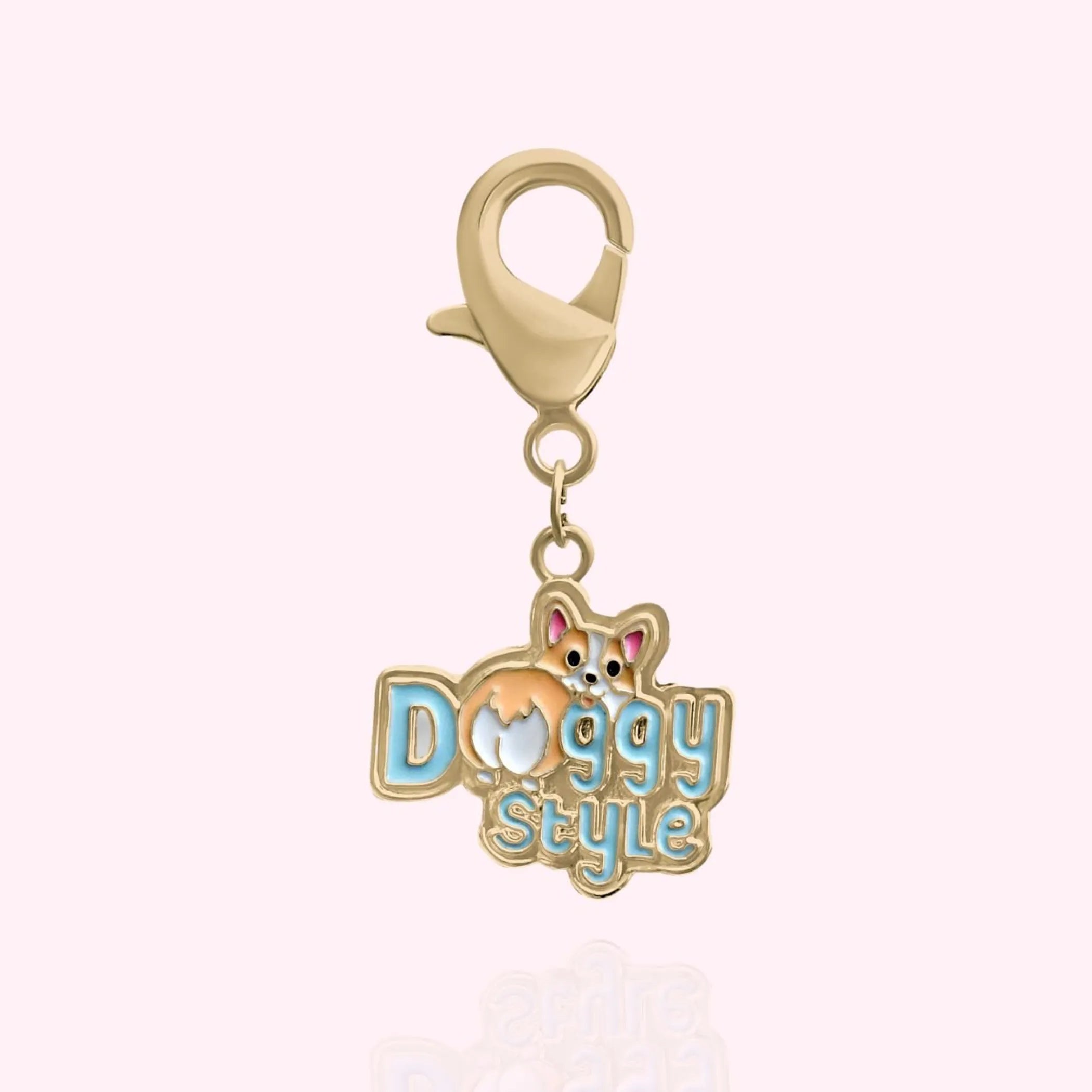 "Doggy Style" Dog Collar Charm
