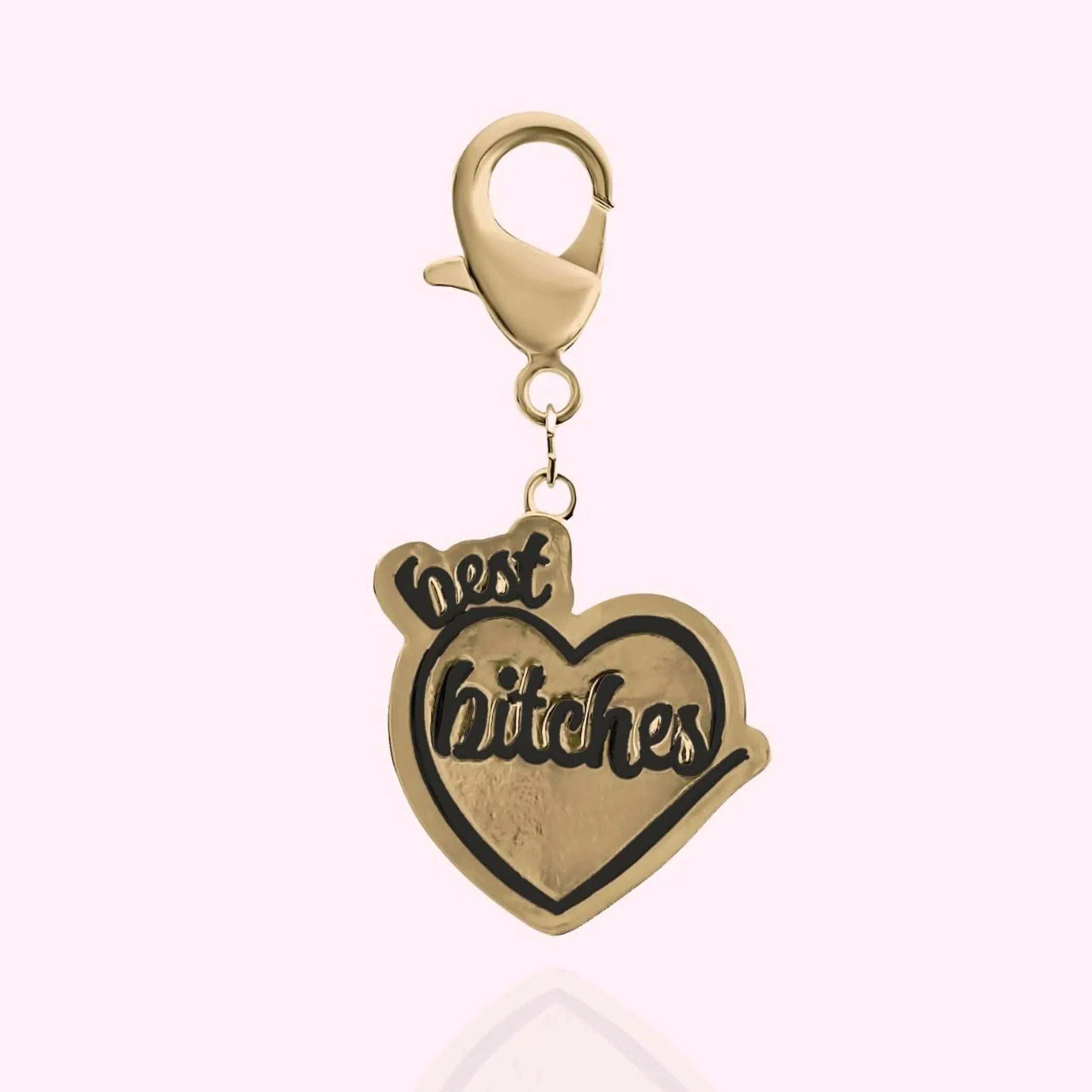"Best Bitches" Dog Collar Charm
