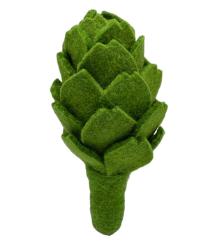 Artichoke Dog Felt Toy