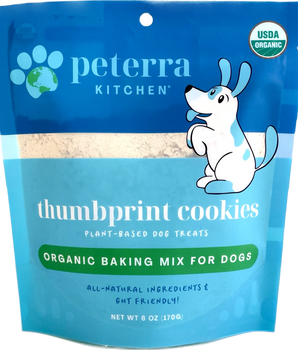 Organic Dog Treats Baking Mix - Thumbprint Cookies