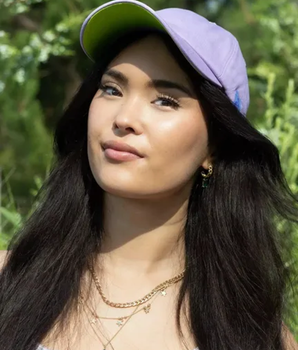 Lavender Garden Relaxed Baseball Cap