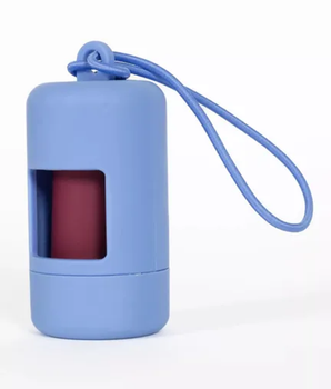 Cornflower Blue Waste Bag Dispenser