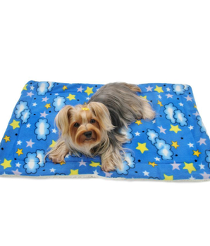 Stars and Clouds Fleece/Plush Blanket