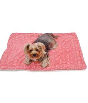 Blush of Love Fleece/Plush Blanket