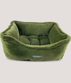 NANDOG Cloud Reversible Pet Bed -OLIVE GREEN