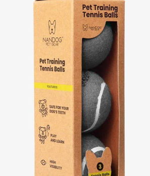 NANDOG Dog Tennis Training Balls Set