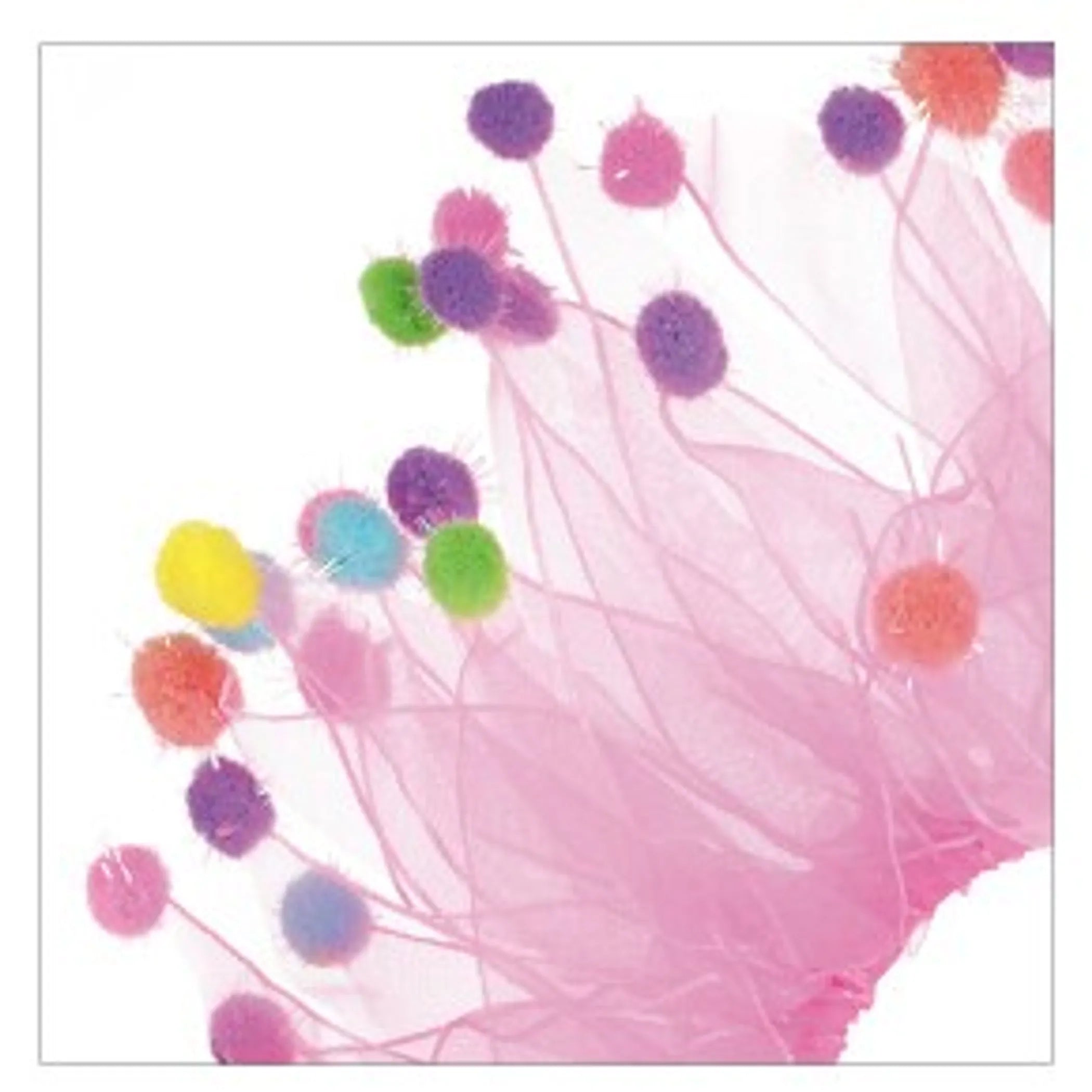 Charming Pet Birthday Collar Pom Pom Party