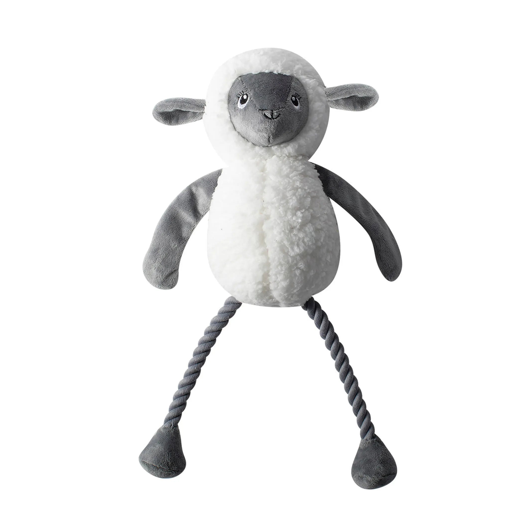 PetShop by Fringe Studio Little Lamby Plush Dog Toy