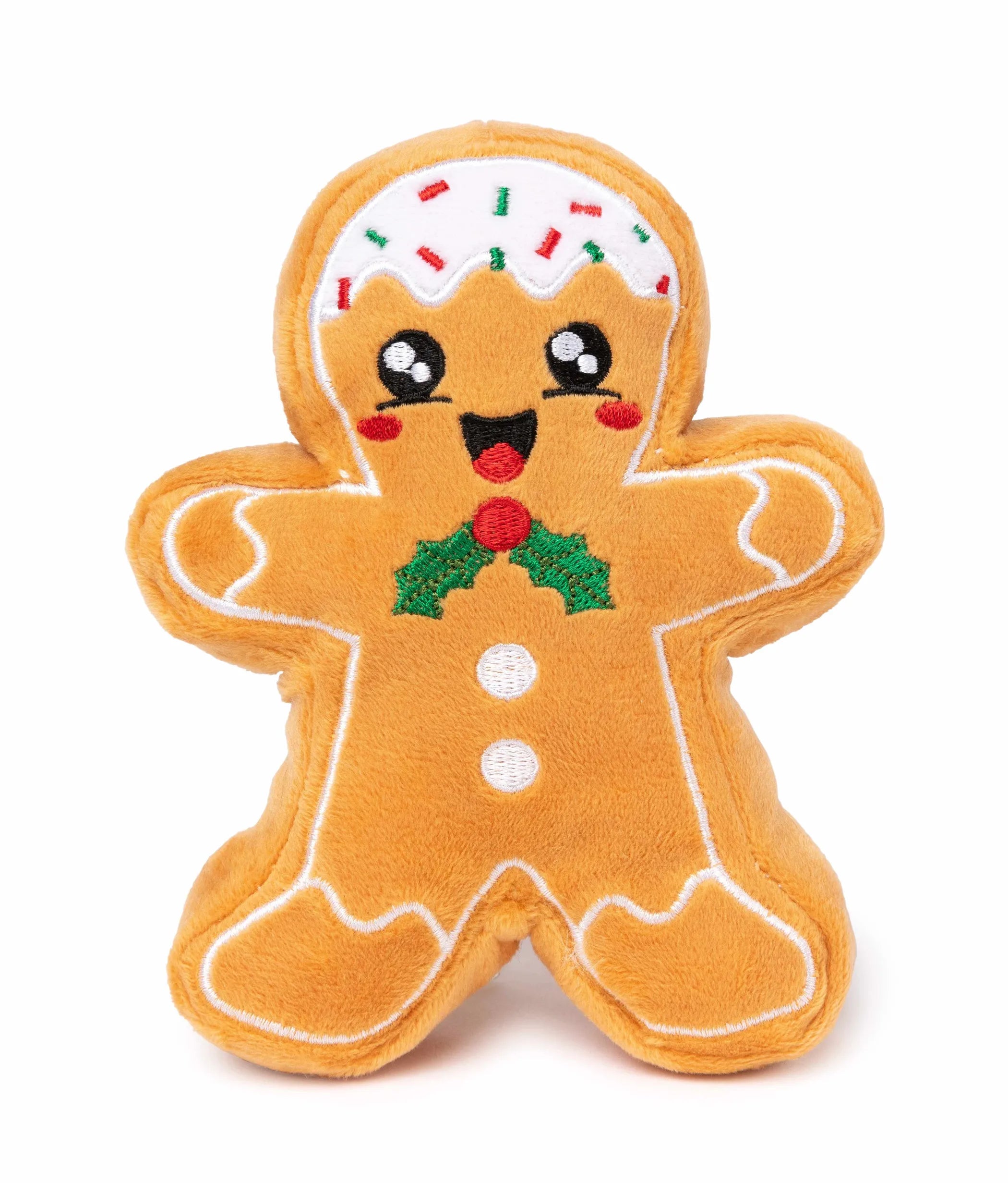 FuzzYard Fred The Gingerbread  Plush Dog Toy