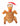 FuzzYard Gobble Til You Wobble Turkey Plush Dog Toy