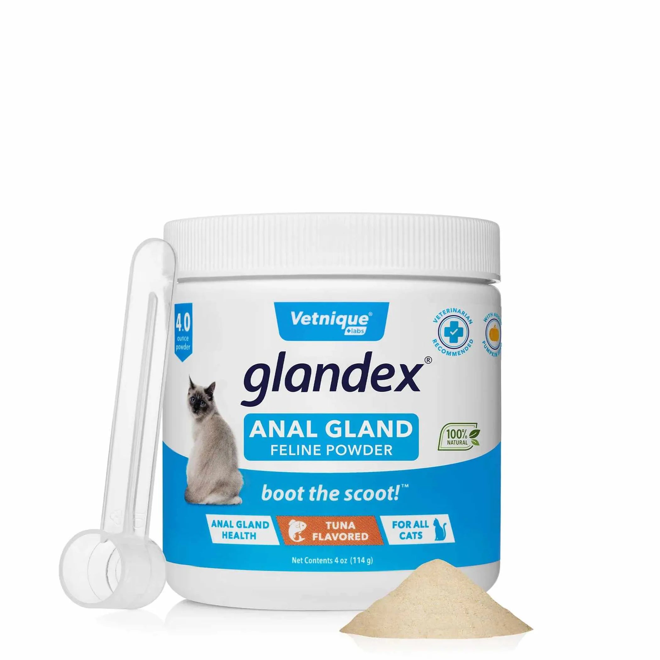 Glandex Feline Tuna Powder 4.0 oz Jar