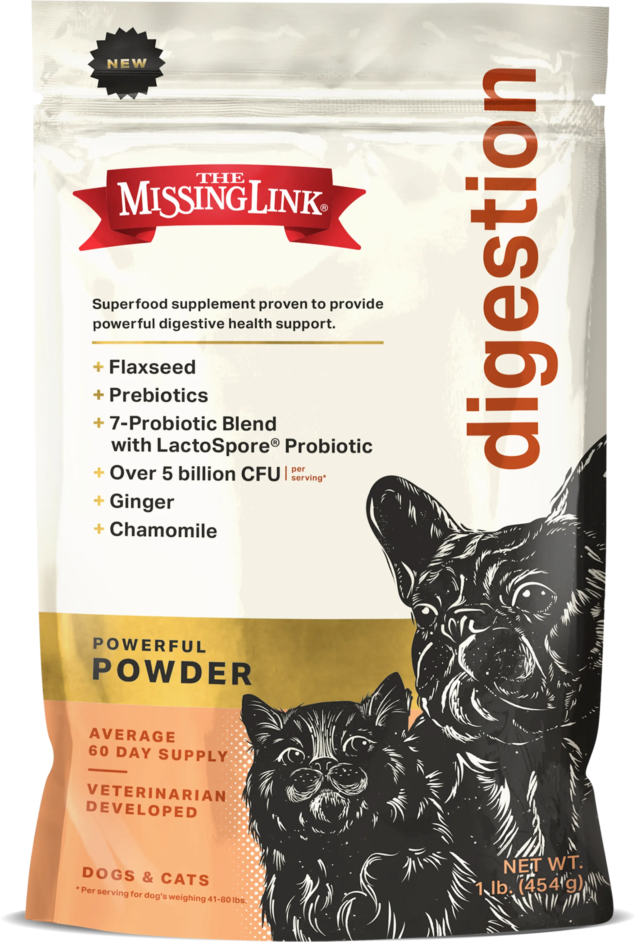 The Missing Link - Original Digestive Dog/Cat 1lb