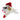 Multipet Holiday Lamb Chop w/ Santa Hat