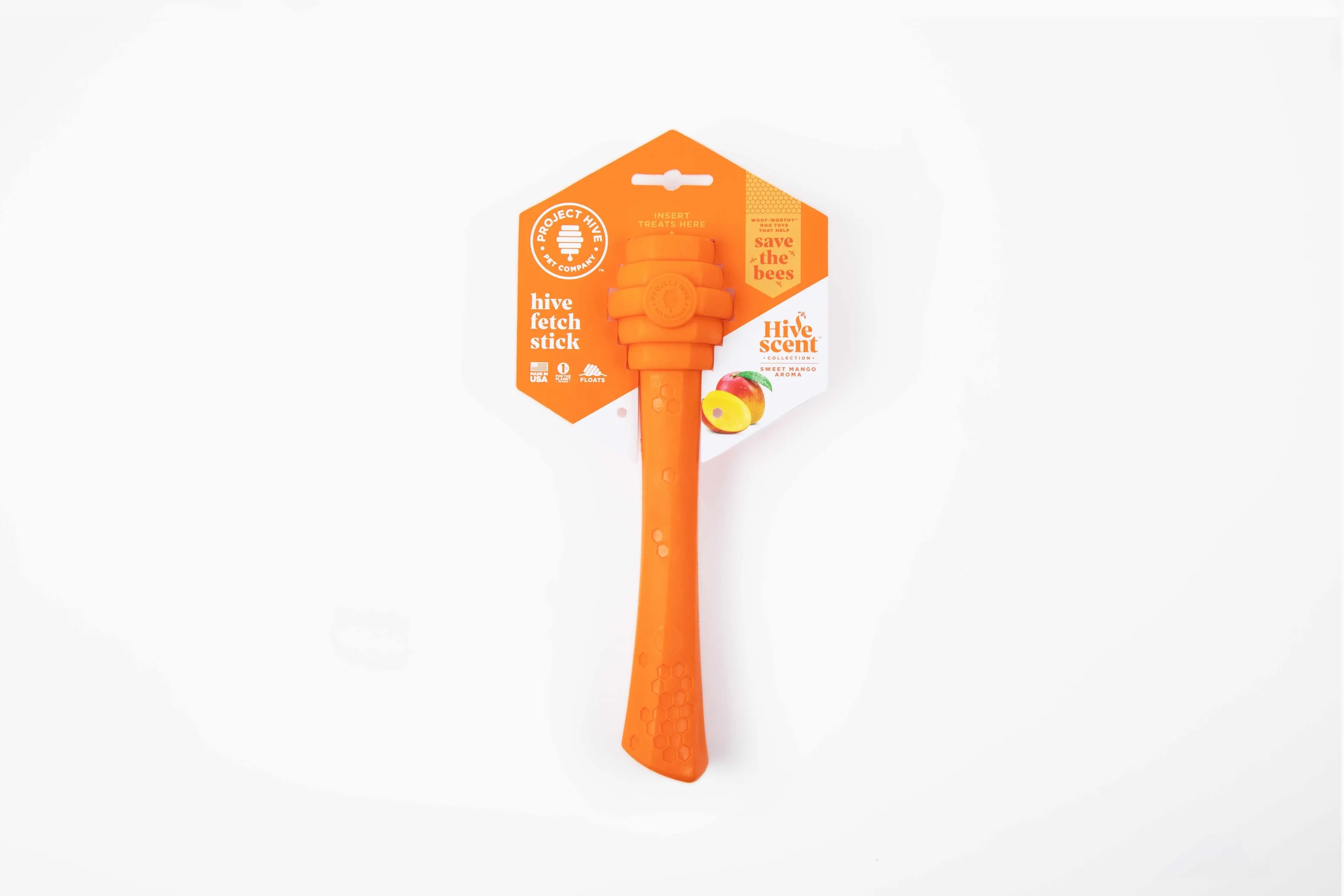 Project Hive Sweet Mango Scent Hive Fetch Stick Orange