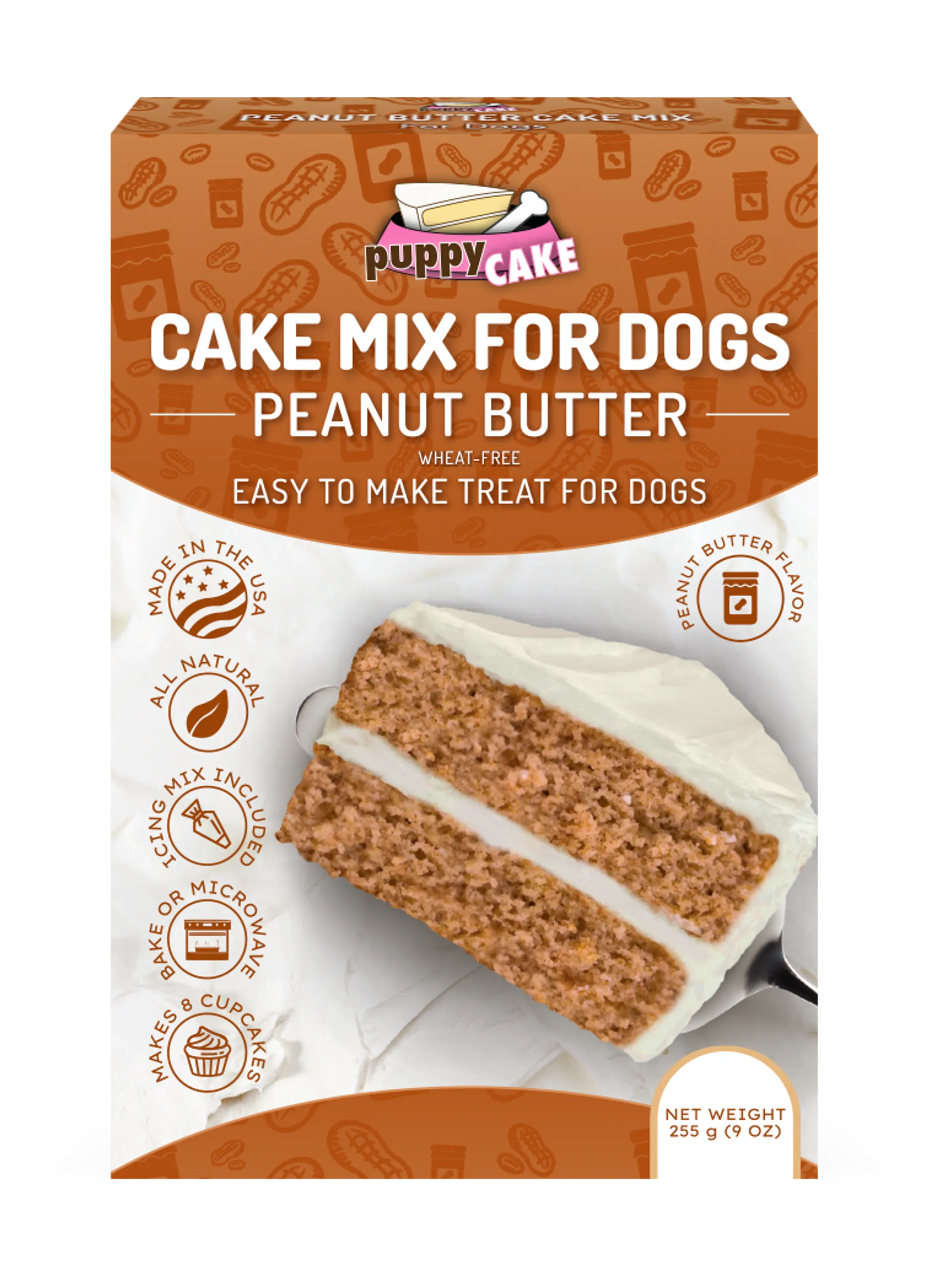 Puppy Cake Mix Peanut Butter 9oz