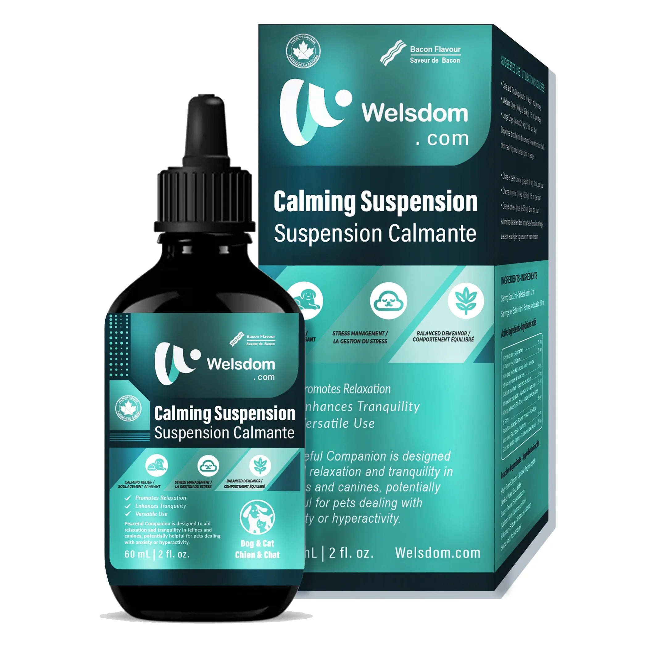 Paws & Calm! Canadian Calming Comfort Drops  60mL