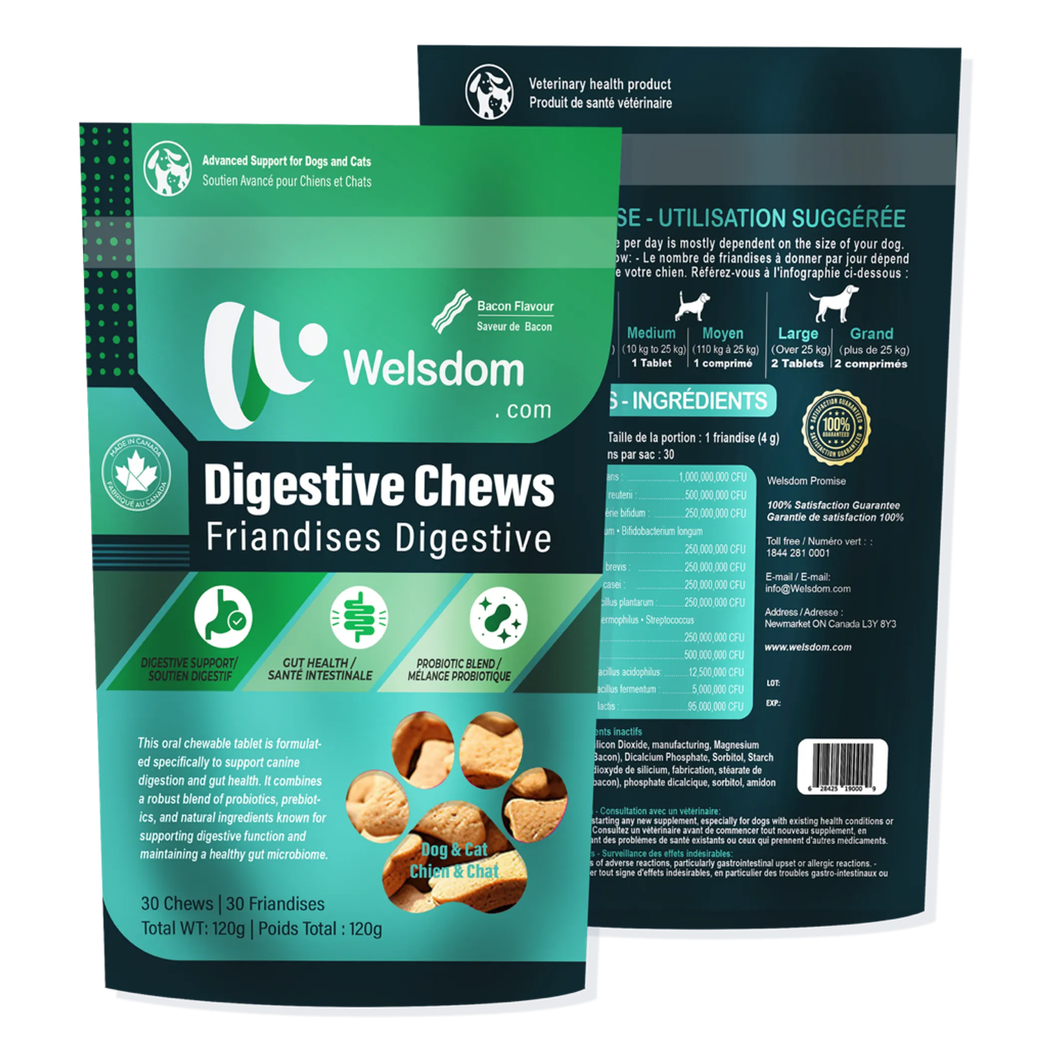 Digestive Chews - 30 Chews
