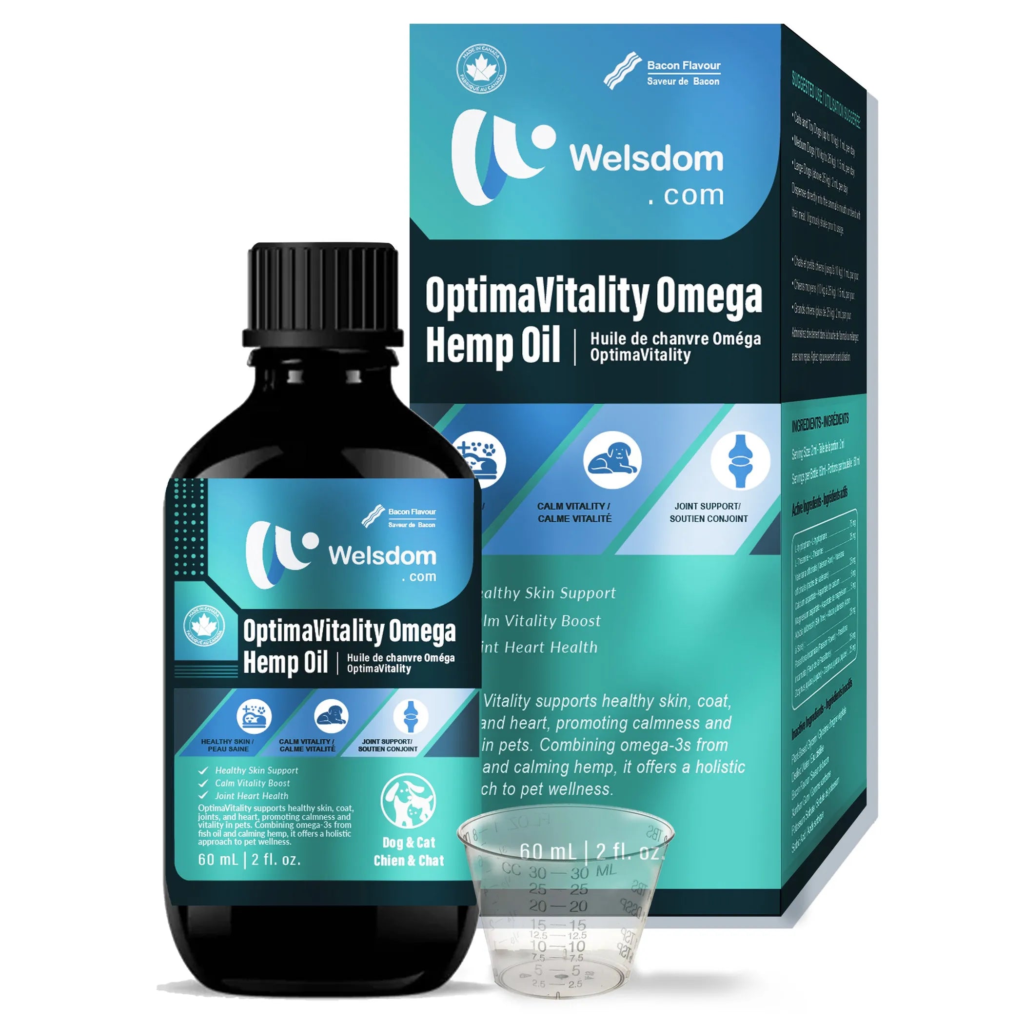 Optimavitality Omega Hemp Oil - 60mL