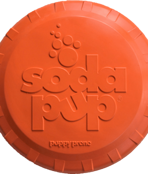 SP Bottle Top Flyer Durable Rubber Retrieving Frisbee