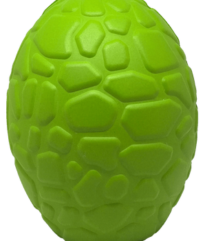 MKB Dinosaur Egg Durable Rubber Chew Toy & Treat Dispenser