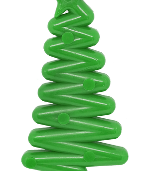 MKB Christmas Tree Ultra Durable Nylon Dog Chew Toy for Aggressive Chewers