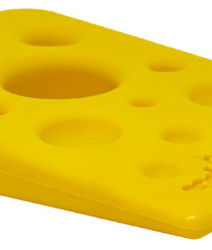 SP Swiss Cheese Wedge Durable Nylon Dog Chew Toy for Aggressive Chewers