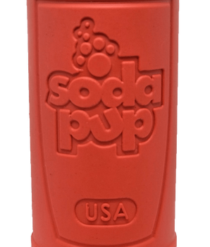 SP Retro Soda Can Durable Rubber Chew Toy and Treat Dispenser