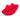 Big Red Lips Dog Toy - Large