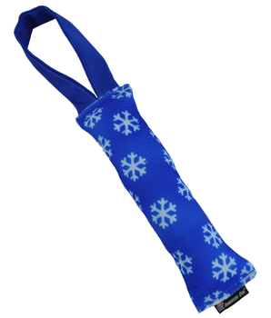 Snow Flake Hose Dog Toy 11" Inch