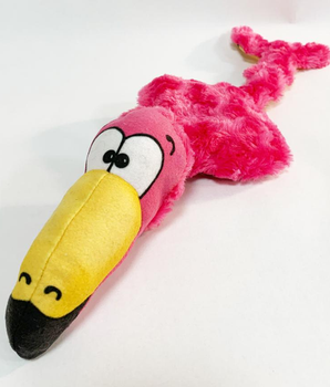 Flora Flamingo Dog Toy