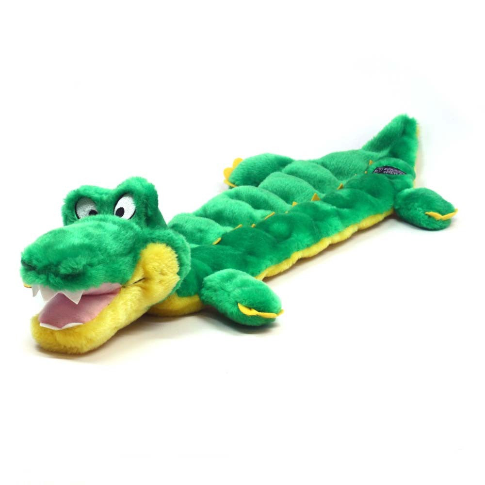 Outward Hound Squeaker Matz Dog Toy Long Body Gator 1ea/XL