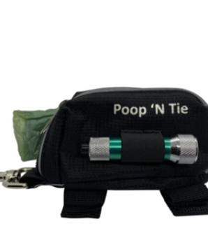 Poop 'N Tie Fabric Waste Bag Dispenser With 2 Rolls