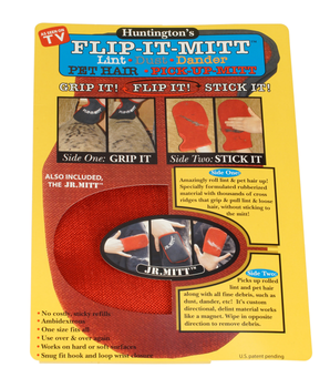 Flip-It-Mitt For Easy Pet Hair Removal