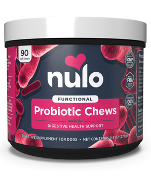 Nulo Functional Probiotic Soft Chew Supplements for Dogs 1ea/9.5 oz