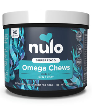 Nulo Superfood Omega Soft Chew Supplements for Dogs 1ea/9.5 oz