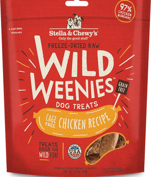 Stella And Chewys Dog Freeze Dried Weenie Chicken 11.5 oz.