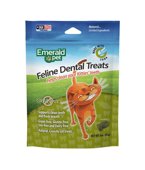 Emerald Pet Feline Dental Cat Treats Tuna 1ea/3 oz