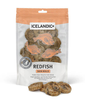 Icelandic  Redfish Skin Rolls Single Bag