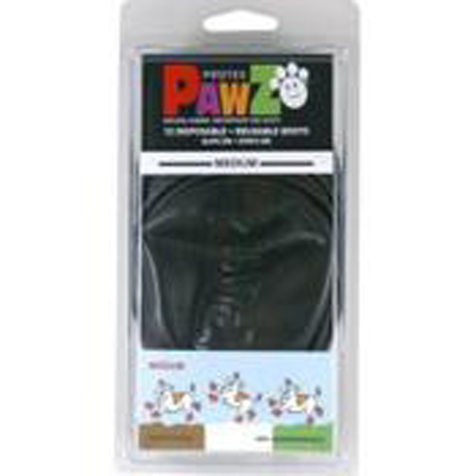 Pawz Dog Boots Black Medium