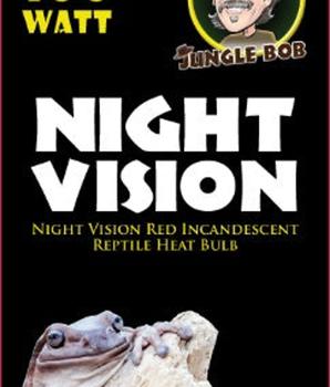 Red Incandescent Reptile Heat - 100 Watt - Jungle Bob Night Vision