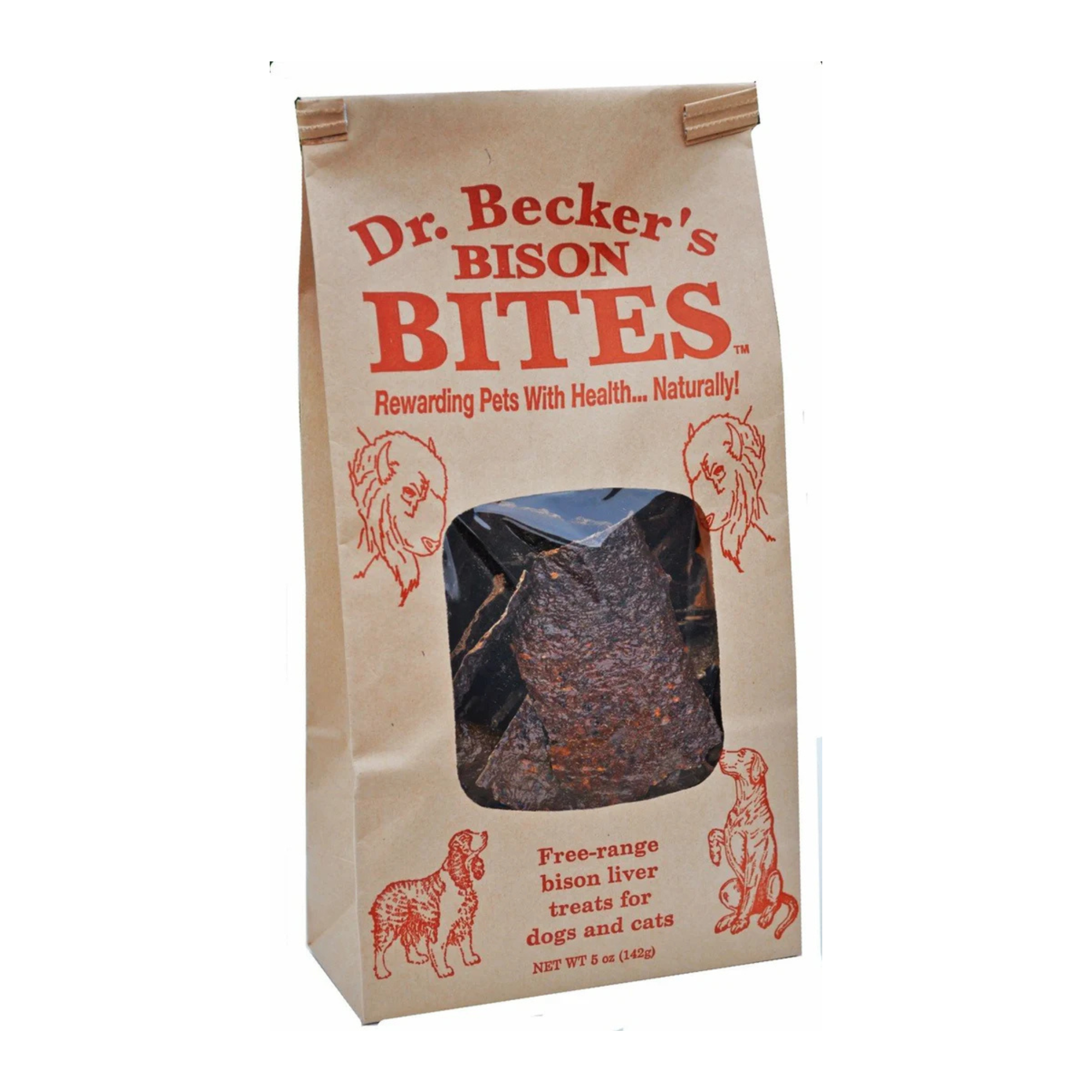 Dr. Becker's BISON Bites - Treat for Cats and Dogs