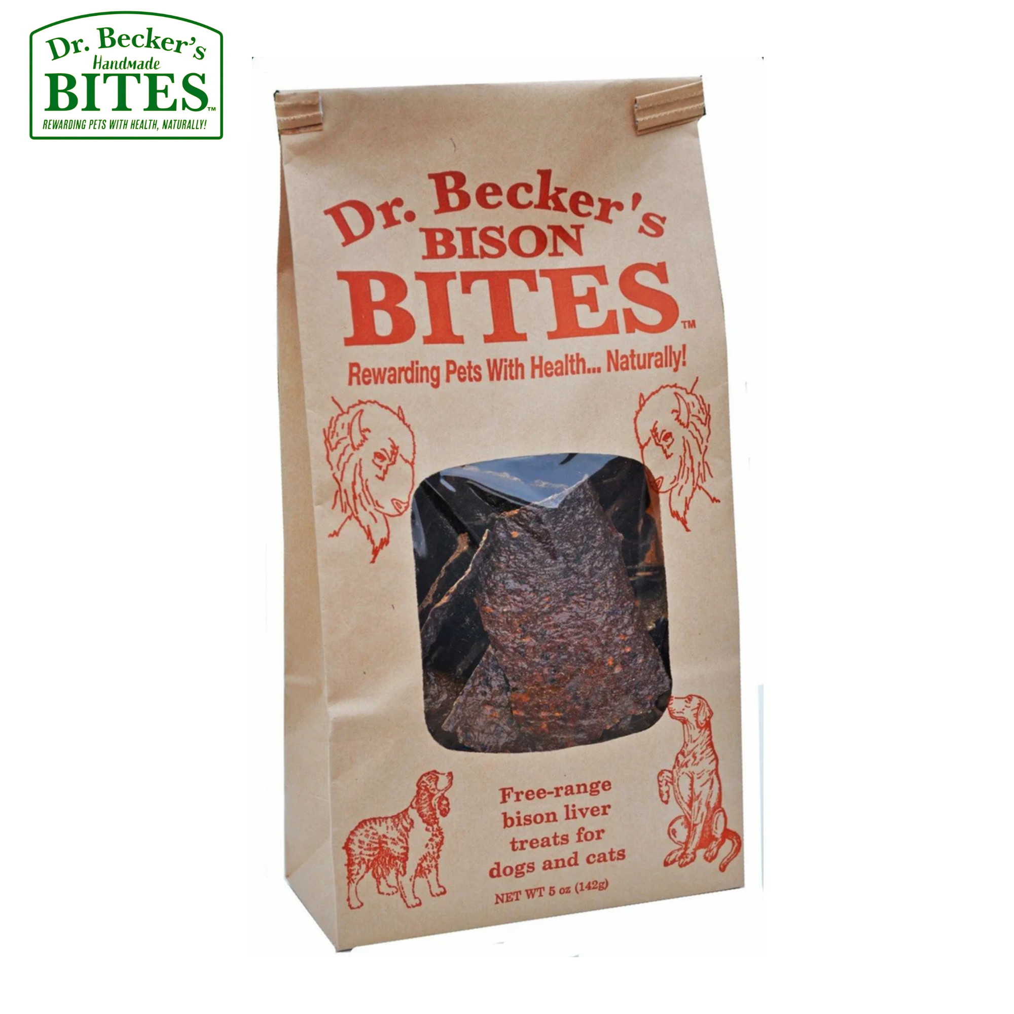 Dr. Becker's BISON Bites - Treat for Cats and Dogs